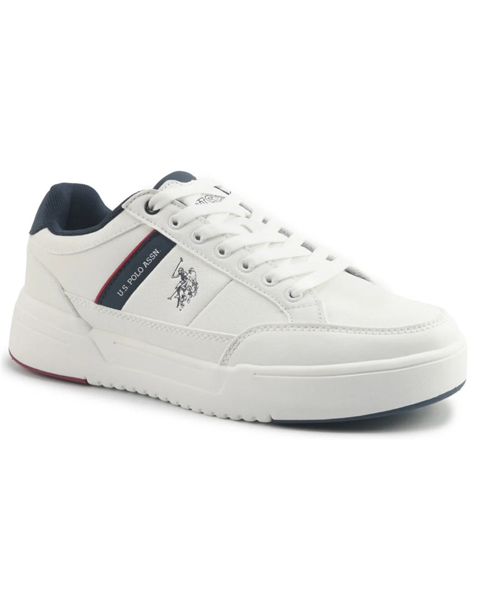 U.s. Polo Assn. Nevada 5Pr Erkek Beyaz (40-45) Sneaker Ayakkabı