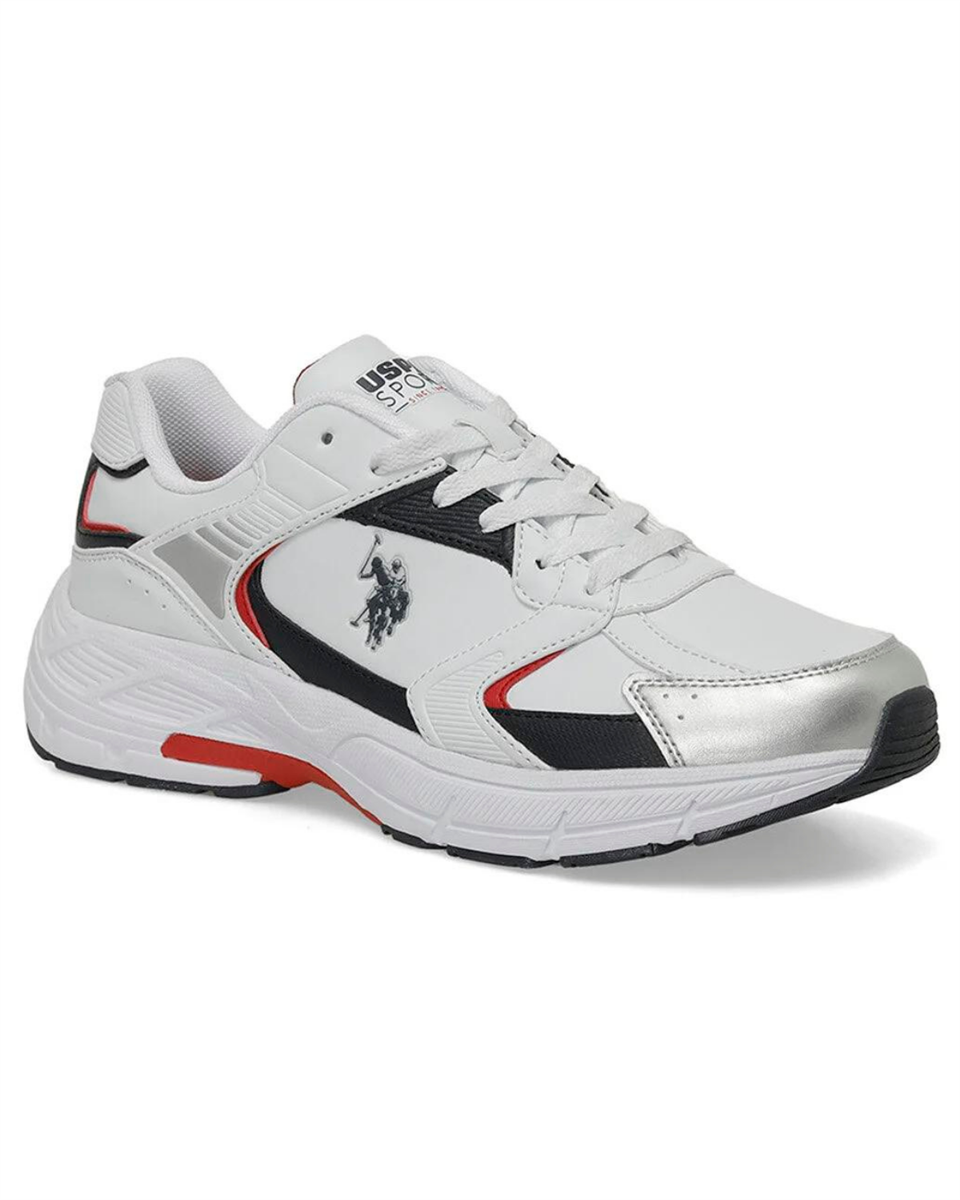 U.s. Polo Assn. Felix 4Pr Erkek Beyaz-Lacivert-Kırmızı Sneaker Ayakkabı