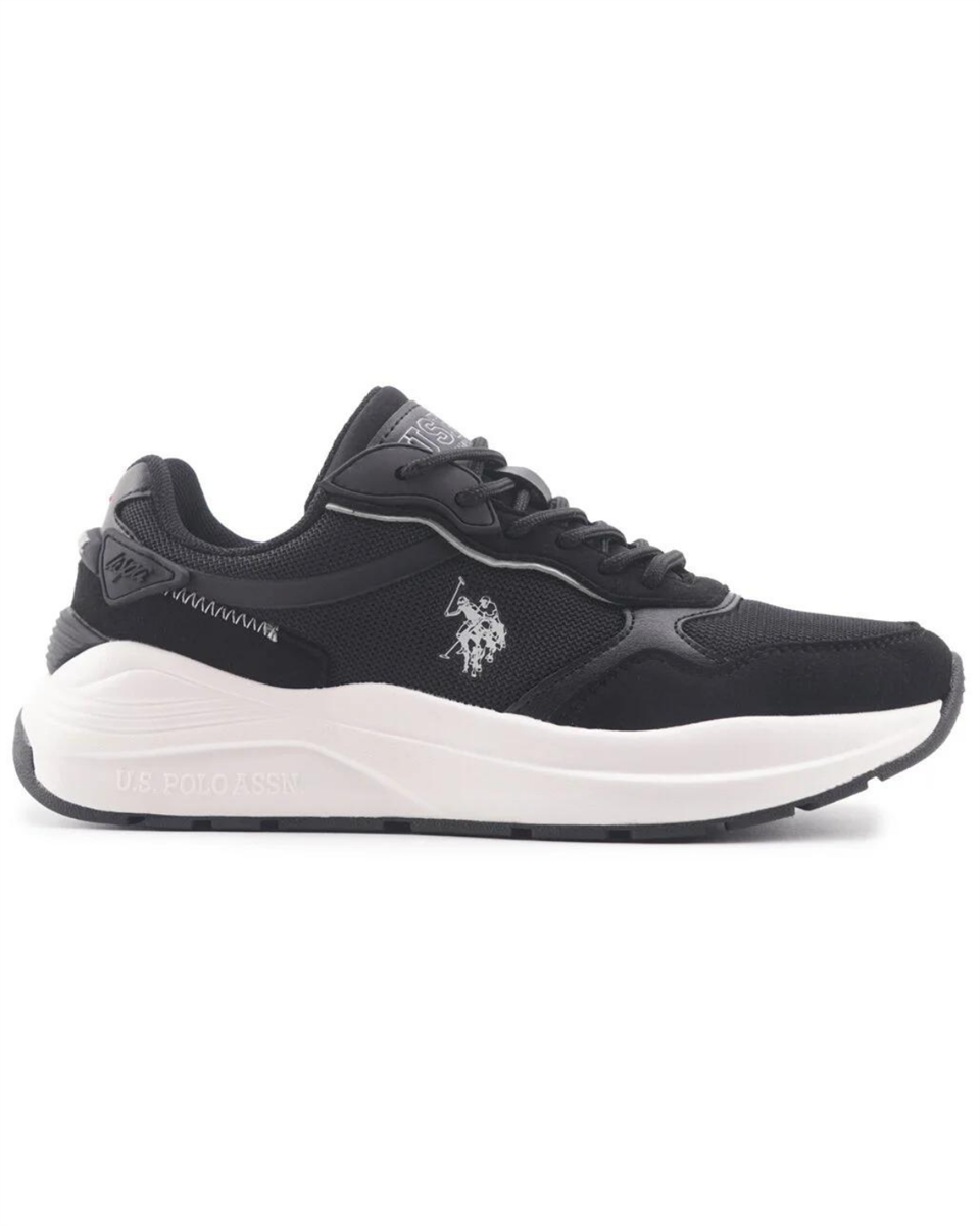 U.s. Polo Assn. Imoj 4Fx (36-40) Siyah Günlük Spor Ayakkabı