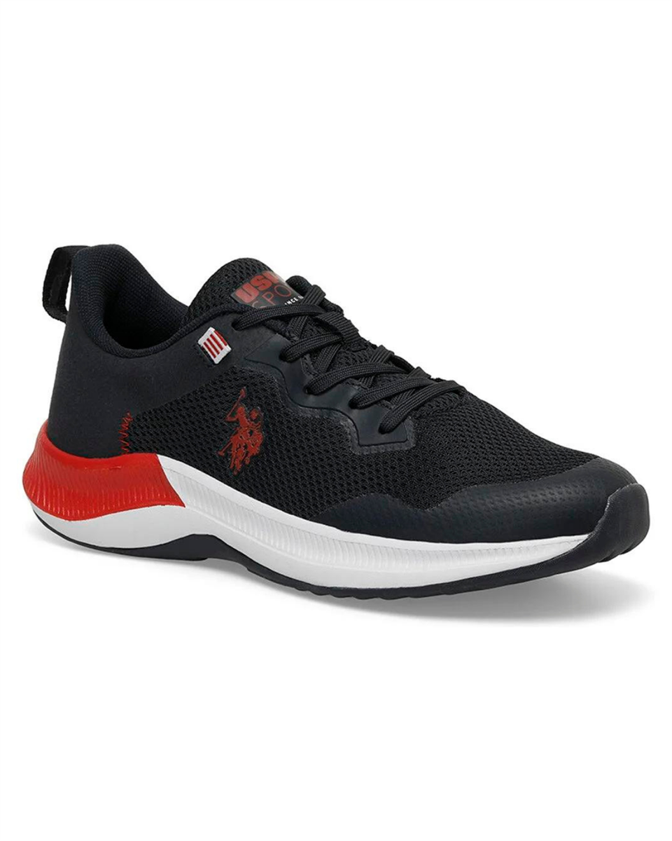 U.s. Polo Assn. Florin 4Fx Erkek Lacivert-Kırmızı Koşu&Antrenman Ayakkabı