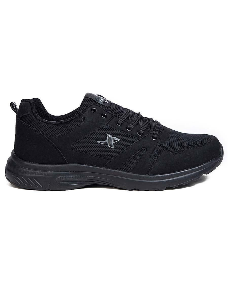 X-Step 020 Erkek Siyah (45-47) Günlük Spor Ayakkabı 