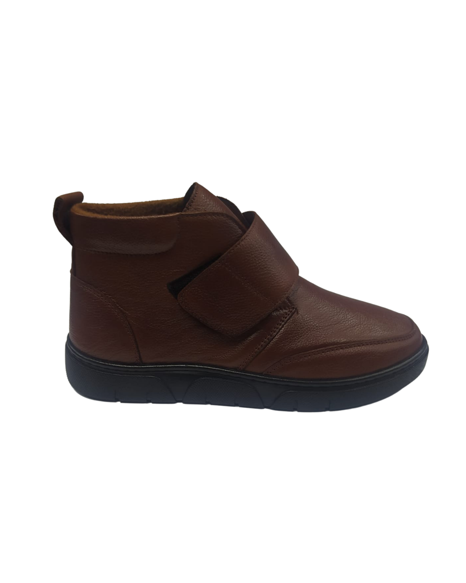 Ay Ayakkabım AKM-037 Kadın Taba (36-40) Deri Bot 
