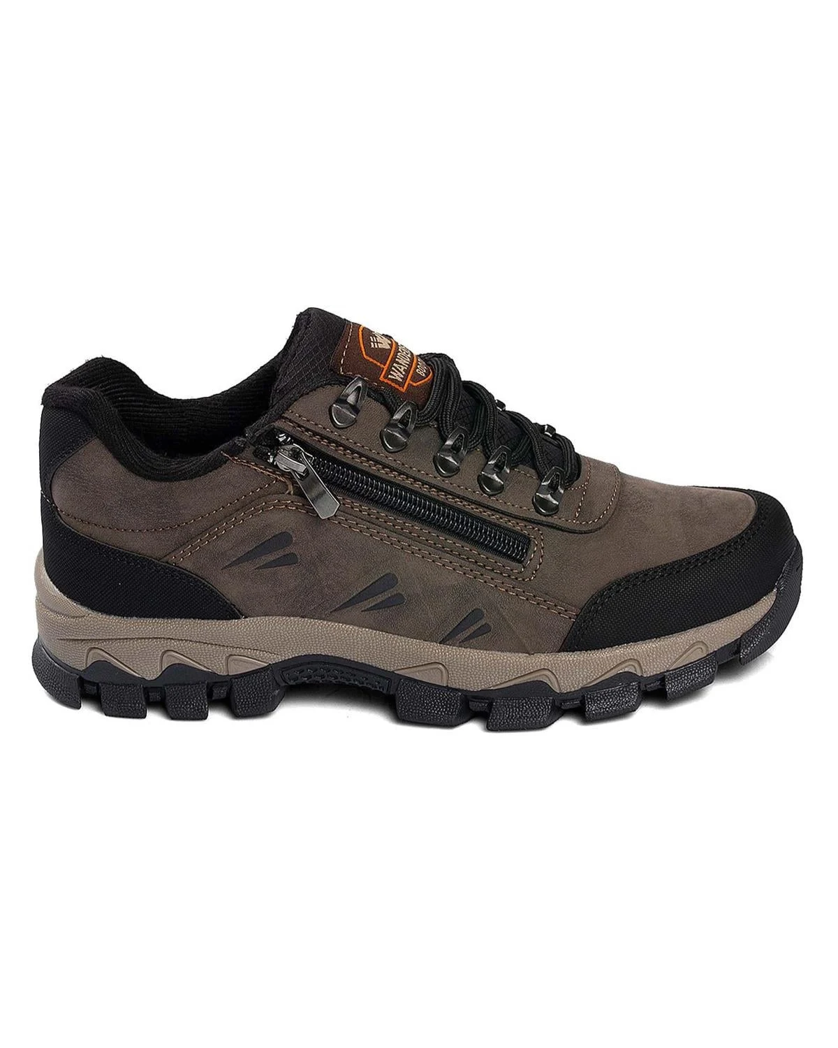Ay Ayakkabım WD 3007 Erkek Kahve-Siyah Outdoor Ayakkabı 