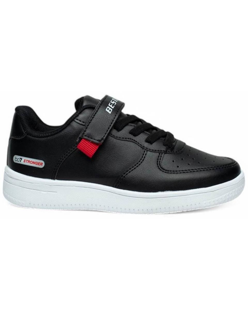 Best Of 042 Çocuk Siyah-Beyaz (31-35) Sneaker Ayakkabı 