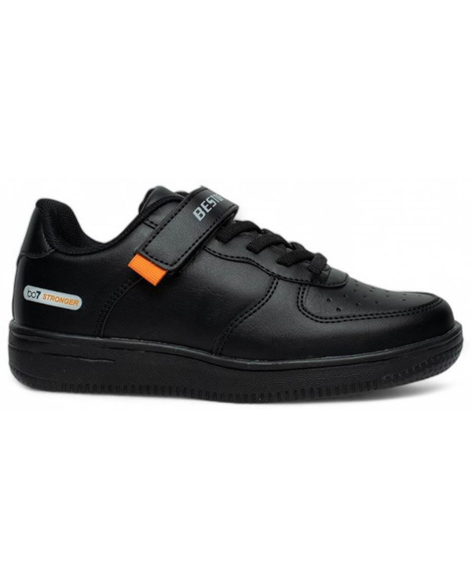 Best Of 042 Çocuk Siyah-Siyah (31-35) Sneaker Ayakkabı 