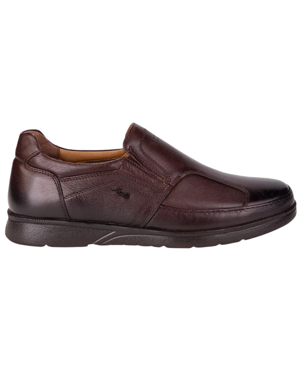 Forelli HOKA-H Erkek Kahve (40-45) Deri Comfort Ayakkabı