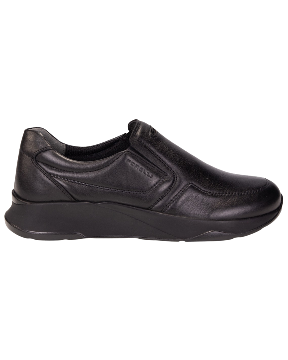 Forelli TOLA-G Erkek Siyah Deri (40-45) Comfort Ayakkabı