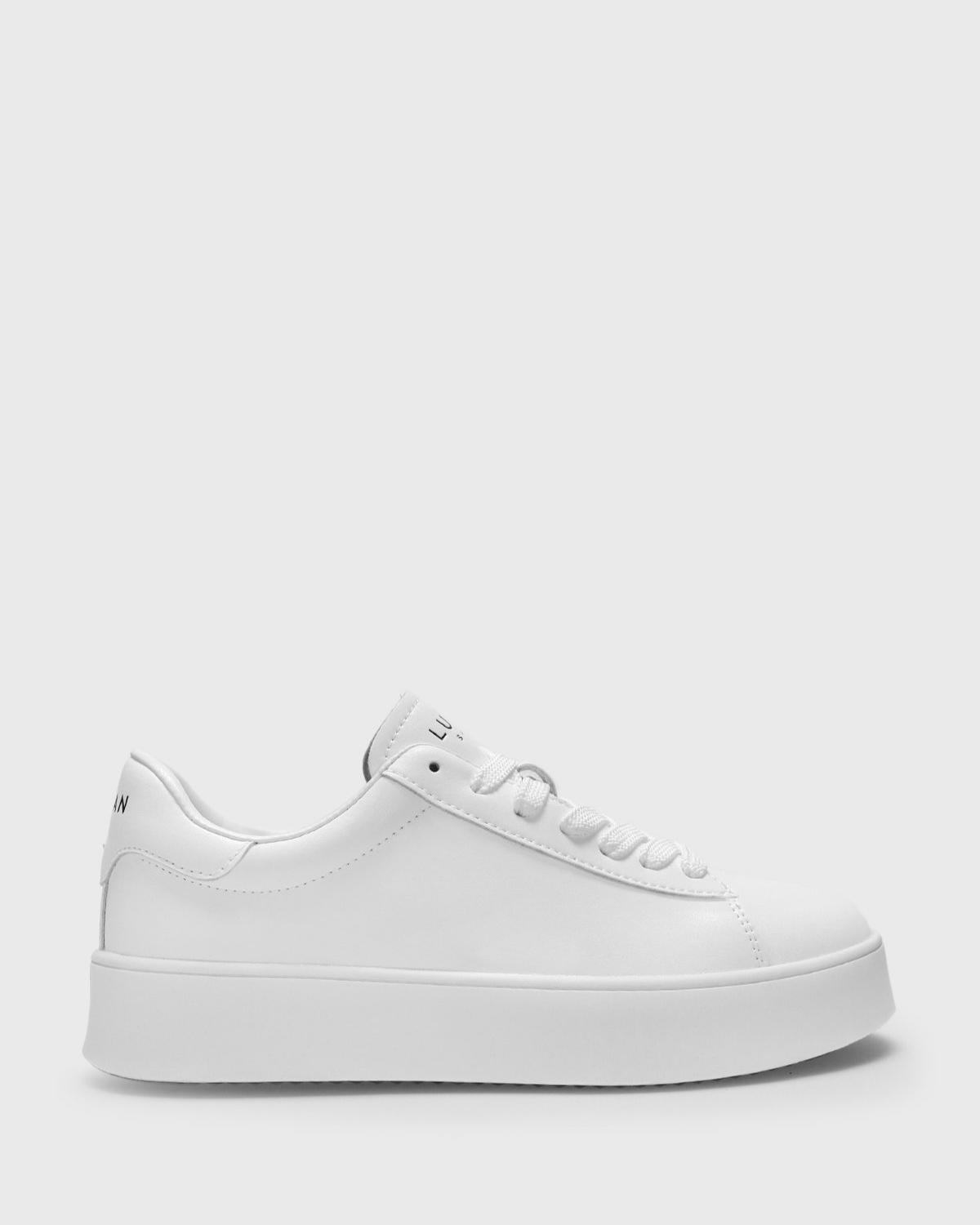 Lufian Adel Kadın Beyaz Deri Sneaker Ayakkabı 