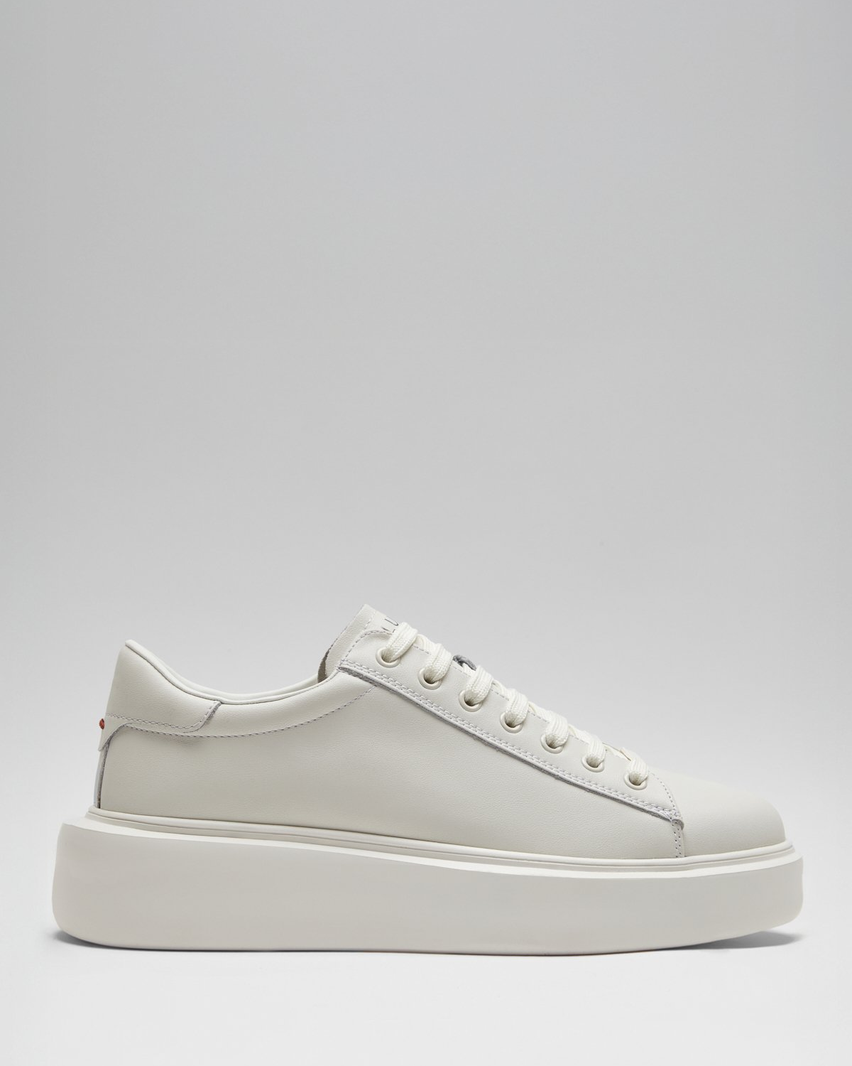 Lufian Gage Erkek Beyaz Deri Sneaker Ayakkabı 
