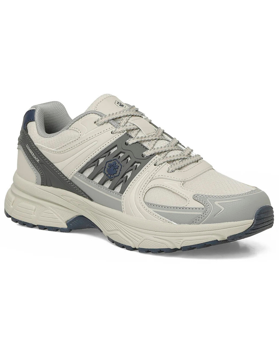 Lumberjack Abel 6Fx Erkek Kırık Beyaz (40-45) Sneaker Ayakkabı