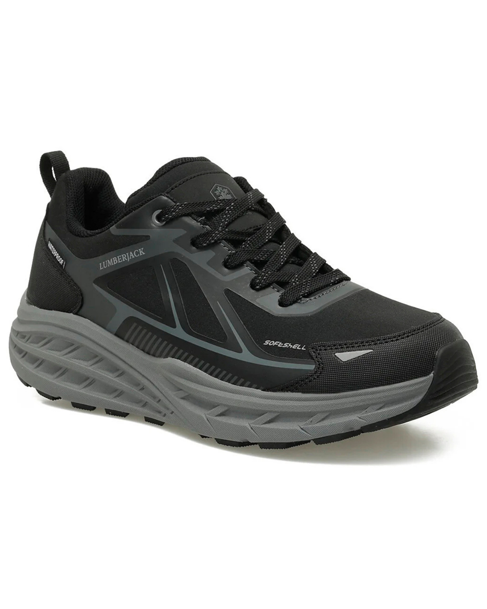Lumberjack Bold 5Pr Erkek Siyah-K.Gri (40-45) Waterproof Outdoor Ayakkabı 
