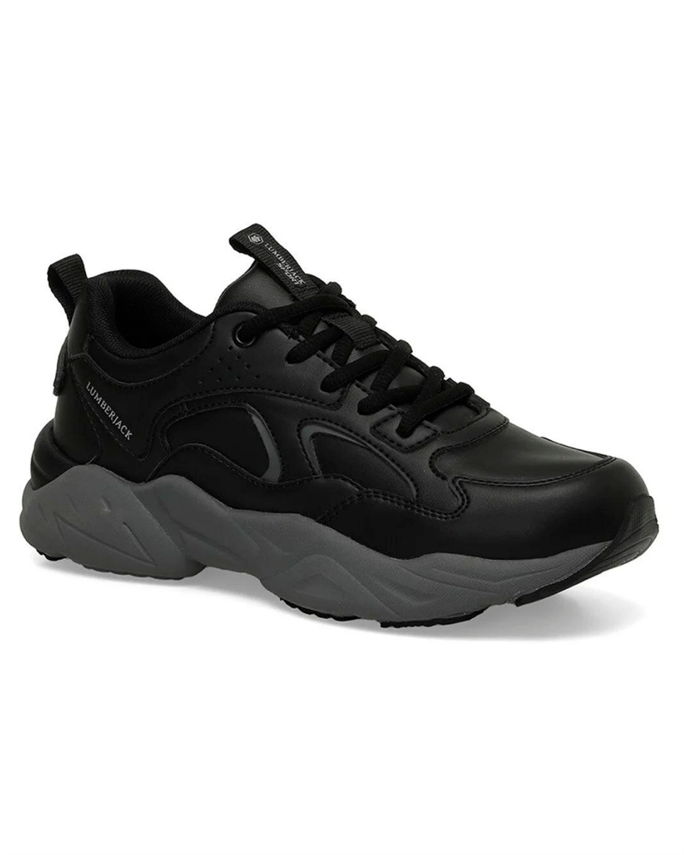 Lumberjack Dakota Pu 4Pr Kadın Siyah Sneaker Ayakkabı
