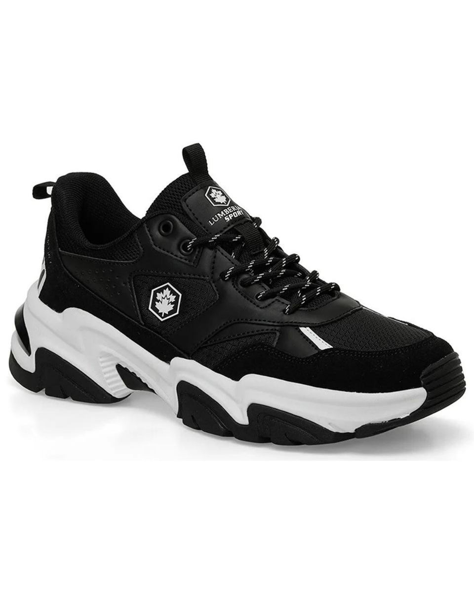 Lumberjack Joao 4Pr Erkek Siyah Sneaker Ayakkabı