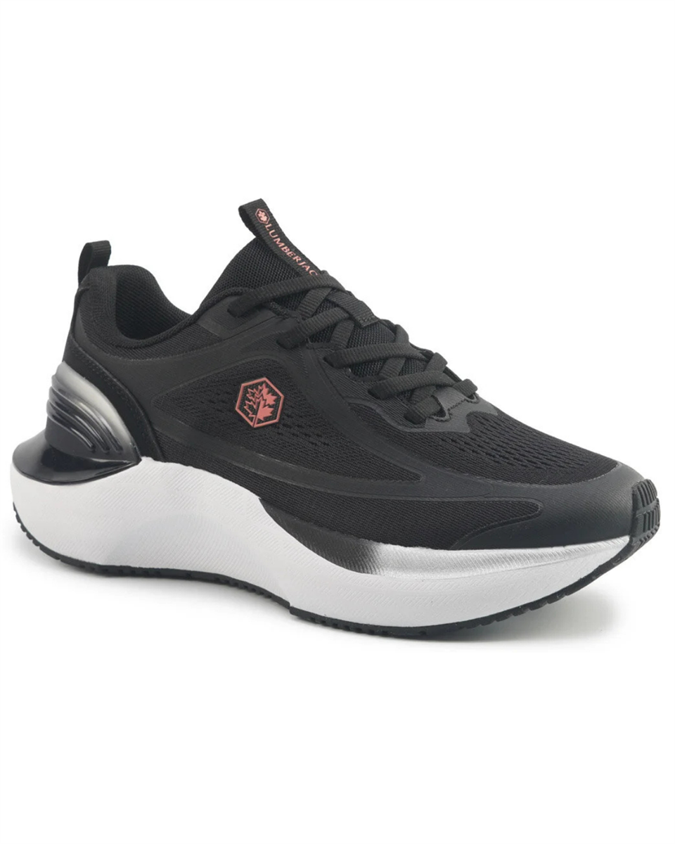 Lumberjack Tyler 5Pr Kadın Siyah (36-40) Koşu&Antrenman Ayakkabı