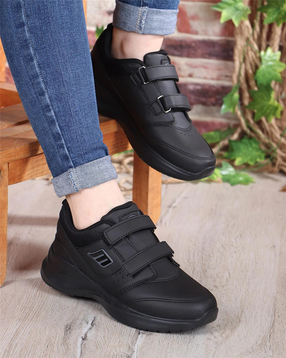 M.P. 242-1307 Zn (36-40) Siyah Sneaker Ayakkabı