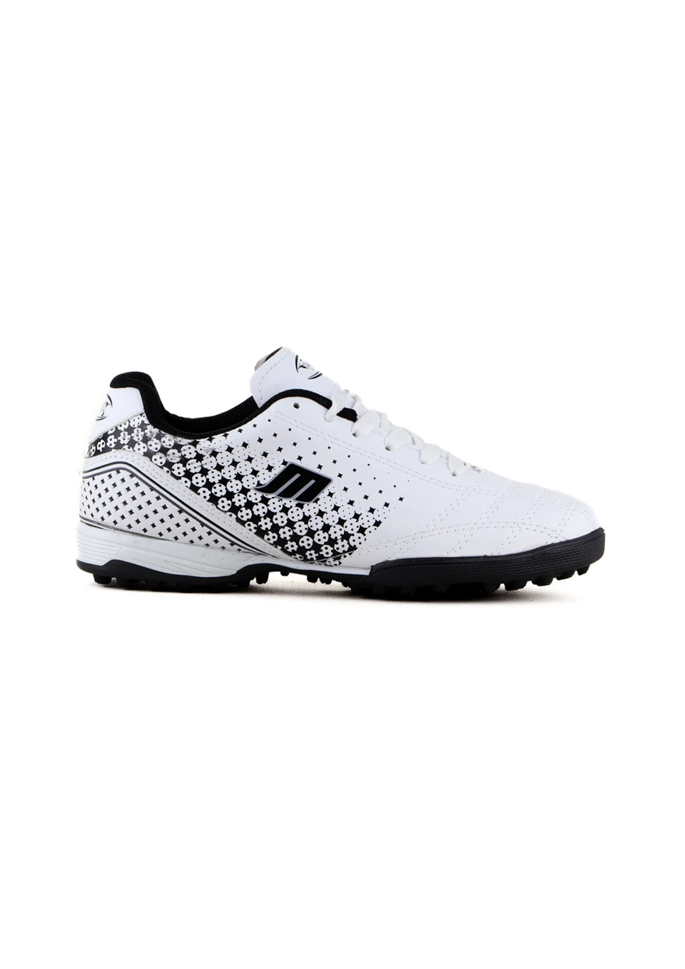 M.P. 231-1132 Mr Erkek Beyaz-Siyah Halı Saha Fulbol Ayakkabı