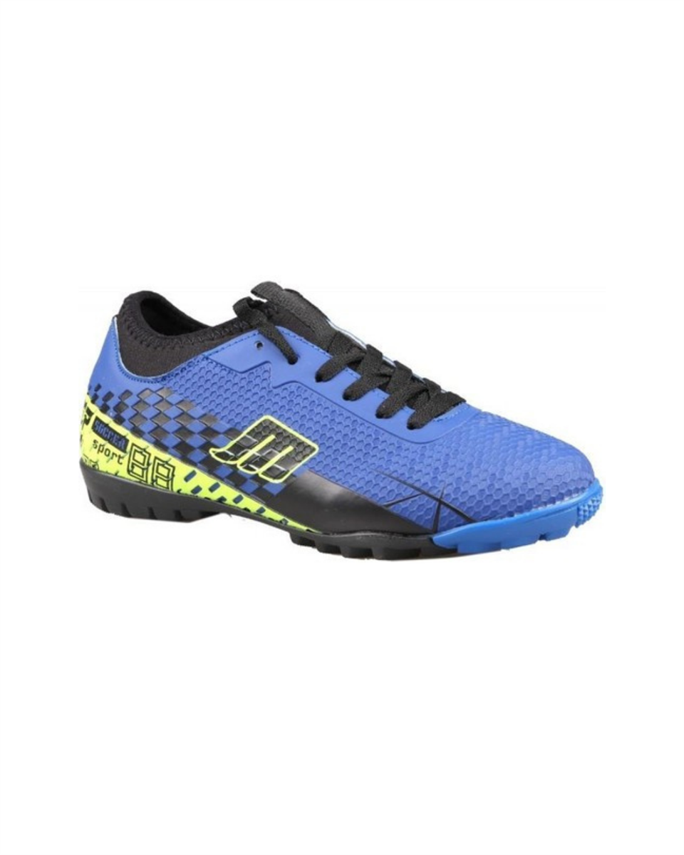 M.P. 231-1138 Mr Erkek Mavi-Yeşil Çoraplı Halı Saha Futbol Ayakkabı 