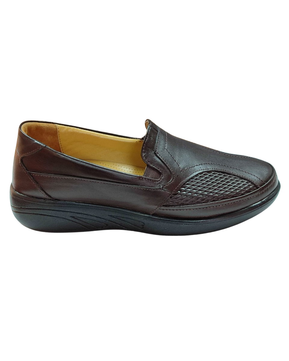 Riverland Z-57 Kadın Kahve Bağsız Ortopedik Casual Ayakkabı