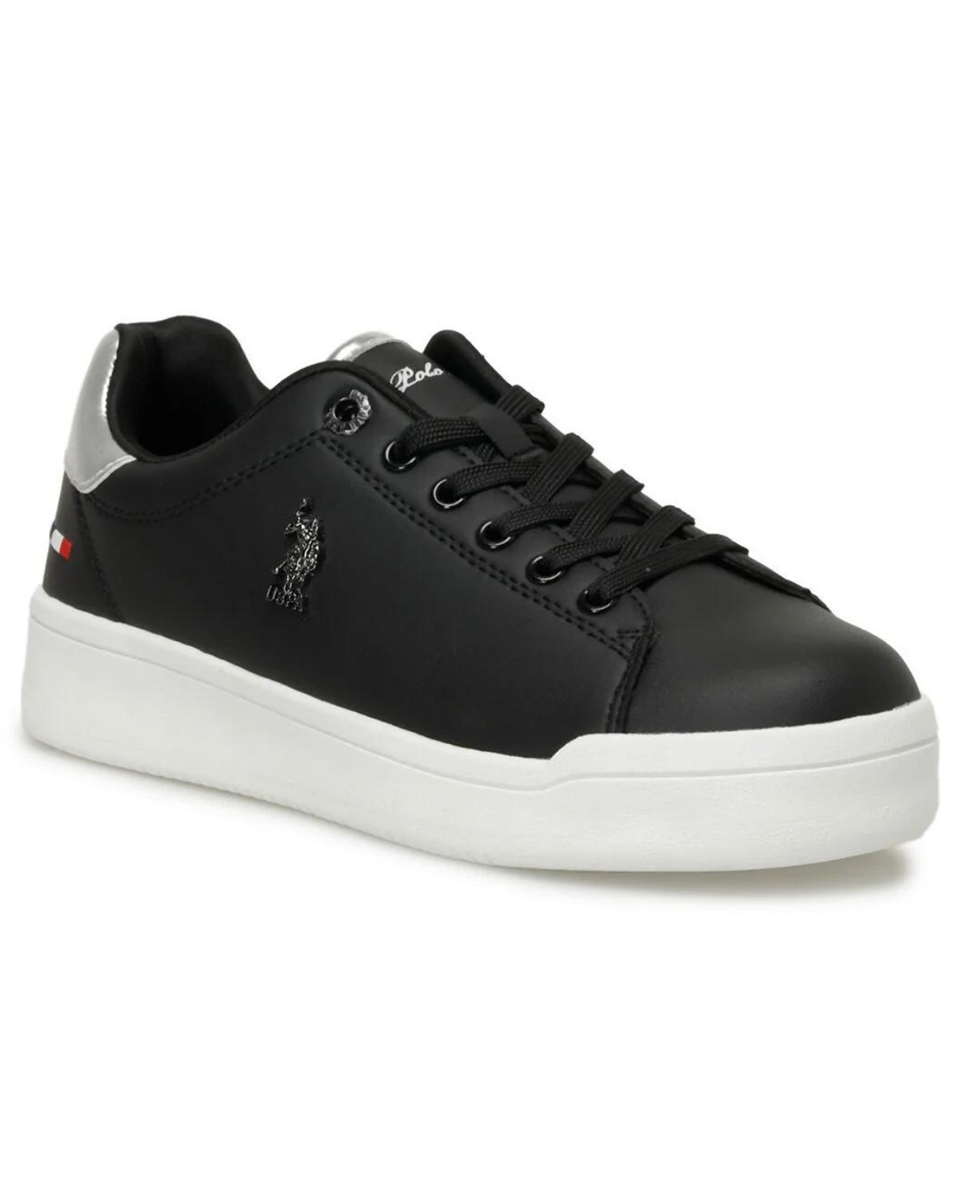 U.s. Polo Assn. Pelo 4Fx Kadın Siyah Sneaker Ayakkabı