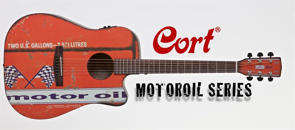 CORT CE304T MOTOROİL2 BKS SİYAH ELEKTRO AKUSTİK GİTAR