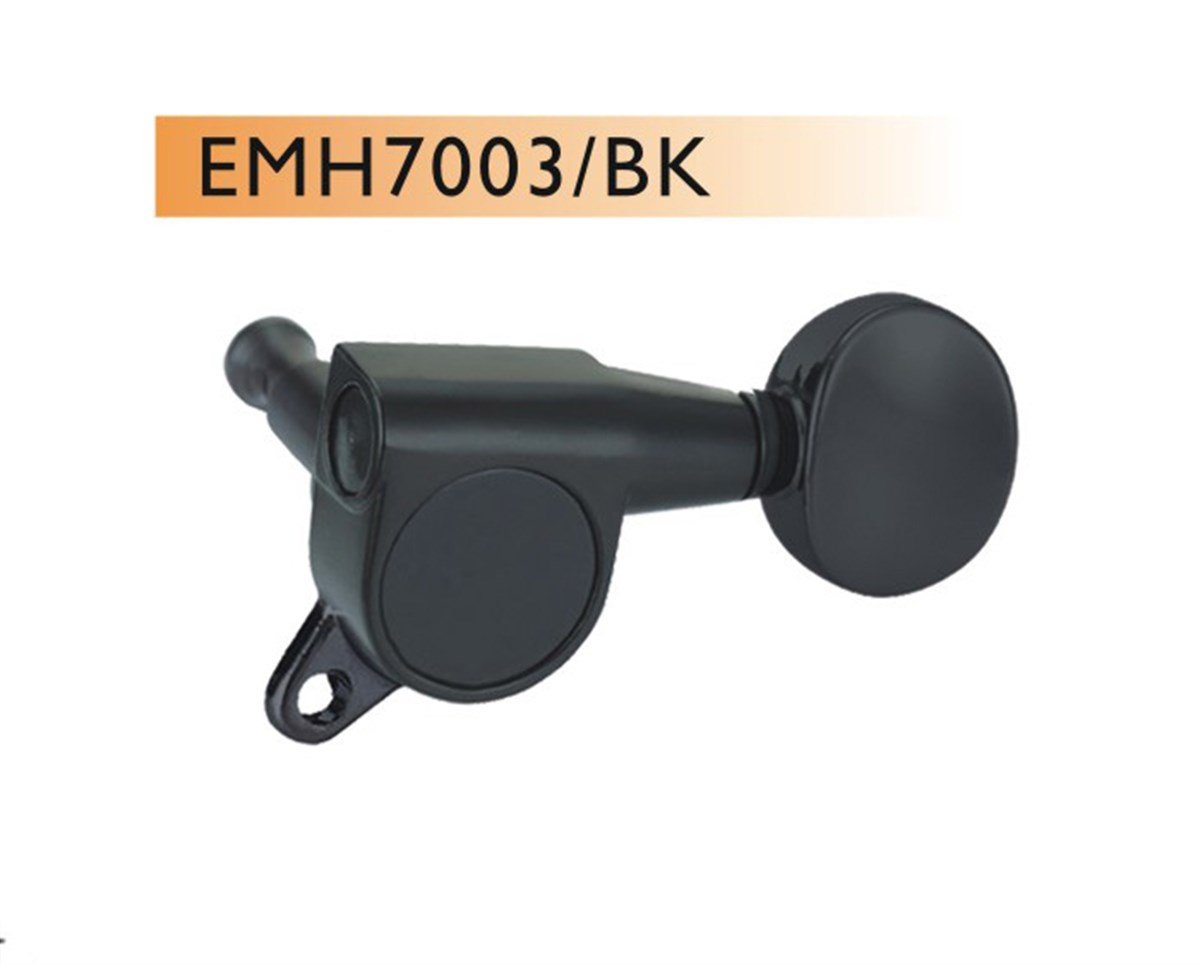 Valencia EMH7003BKR6 Siyah Elektro Gitar Burgusu Sağ 6Lı Set
