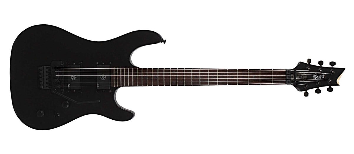 ELEKTRO GİTAR KATANA, SİYAH SATİN, EVL-COVERED BK