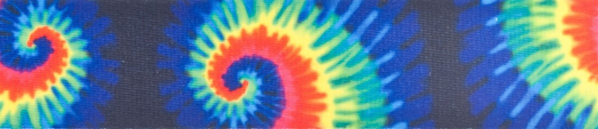 GİTAR ASKISI 50MM DOKUMA TIE DYE  CANAD
