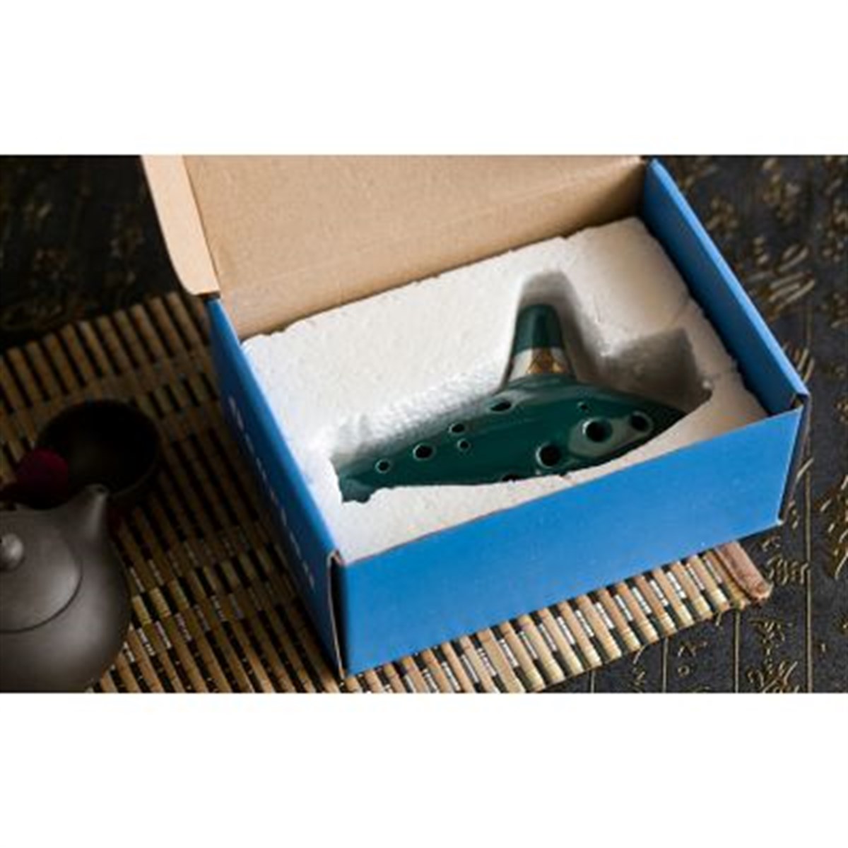 HermaNN Mayer HMO12GR PRO Seramik Alto Ocarina - YEŞİL