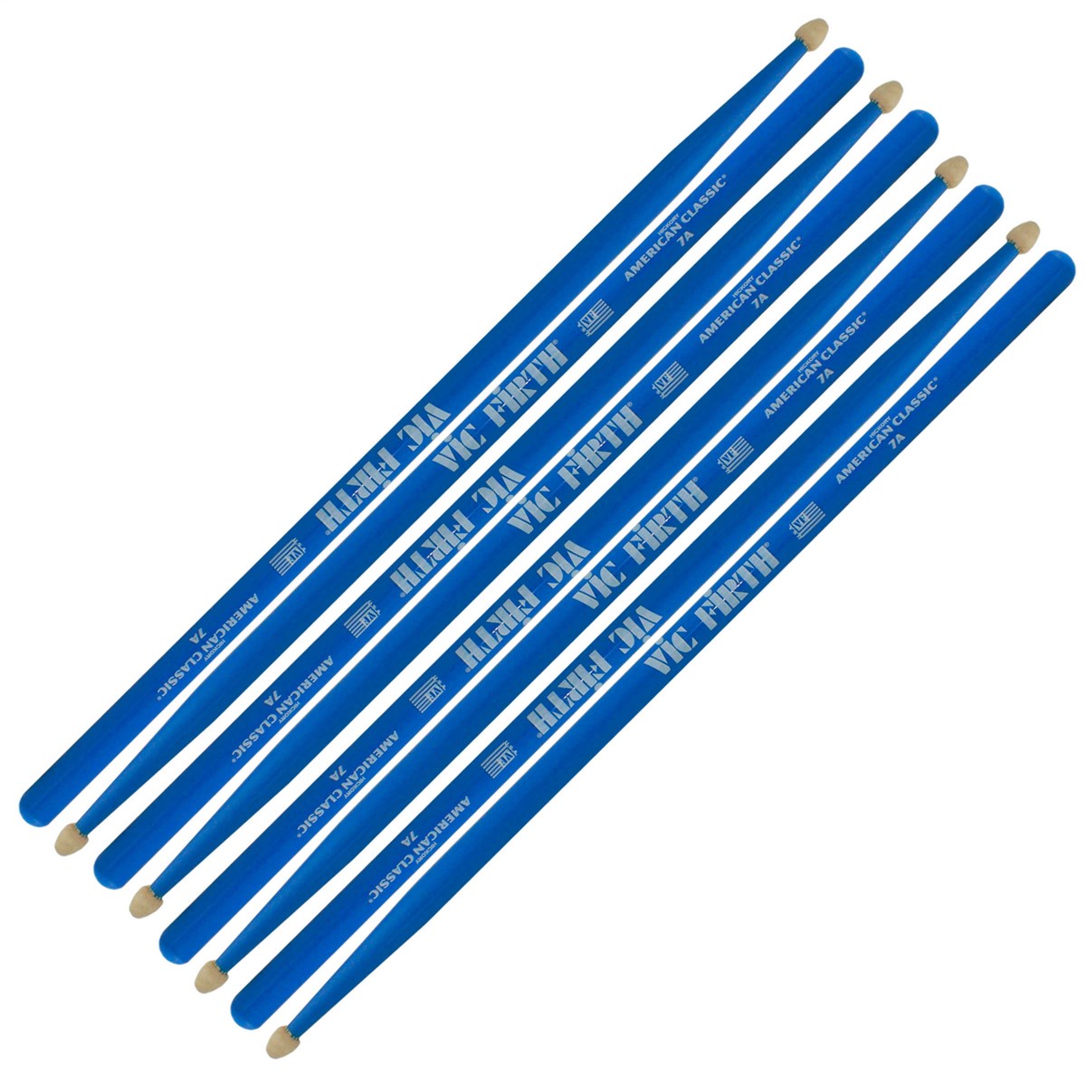BAGET (4 ÇİFT MAVİ RENK 7A BAGET), HICKORY, 0.540