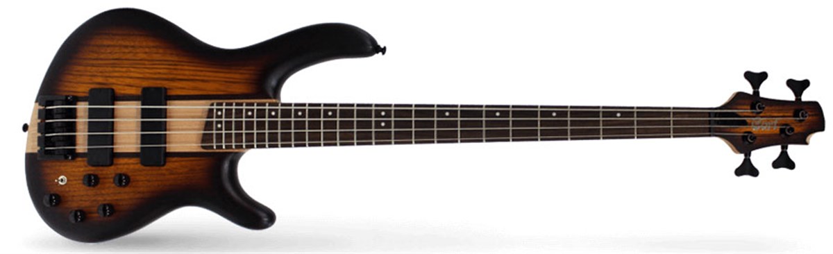 BAS GİTAR, 4 TELLİ, OPEN PORE TABACCO BURST, MANYE