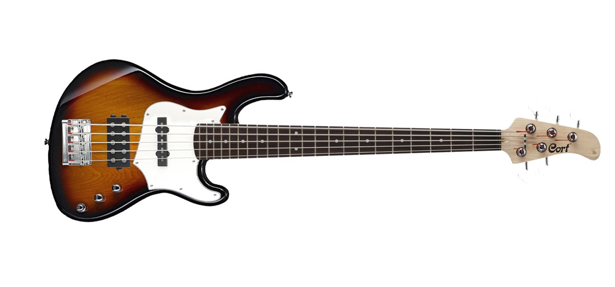 BAS GİTAR 5 TEL, 3 TON SUNBURST, PSEB1A-5/F & MBA1