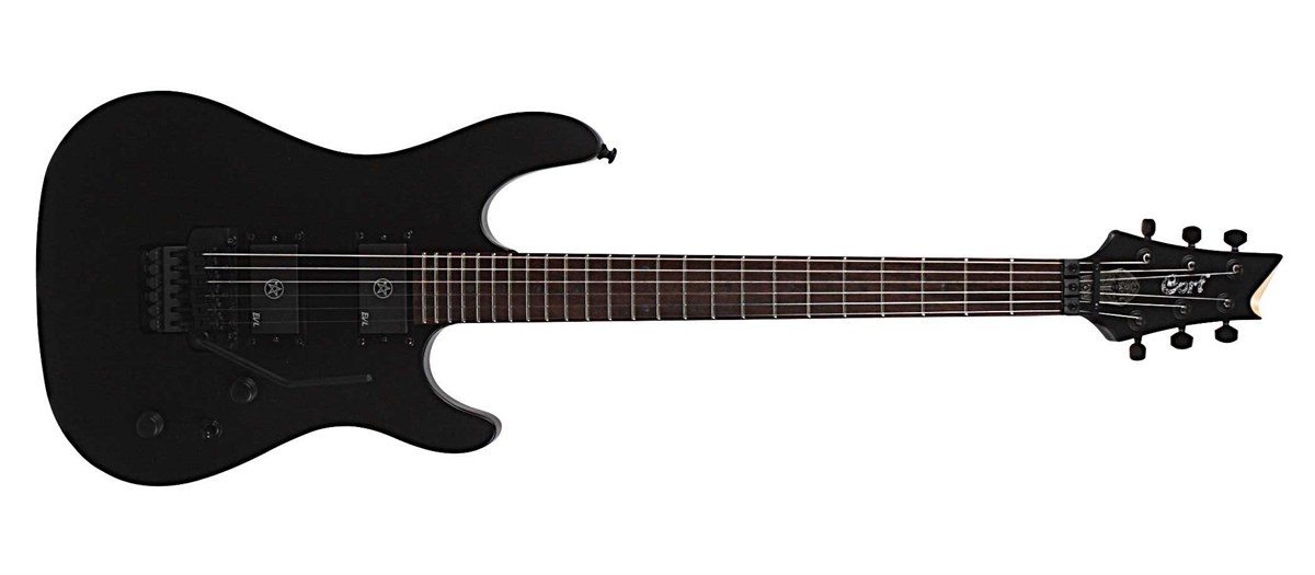 ELEKTRO GİTAR KATANA, SİYAH SATİN, EVL-COVERED BK