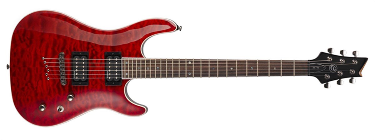 ELEKTRO GİTAR KATANA, VİŞNE ÇÜRÜĞÜ, KASA: AKÇAAĞAÇ