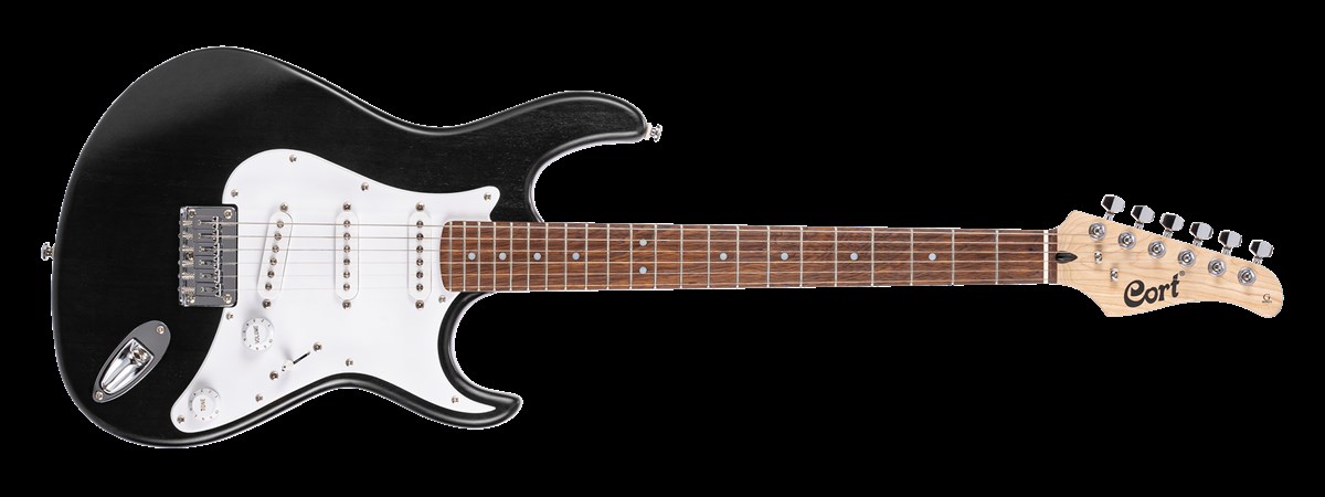 ELEKTRO GİTAR, OPEN PORE MAT SİYAH, (S-S-S)