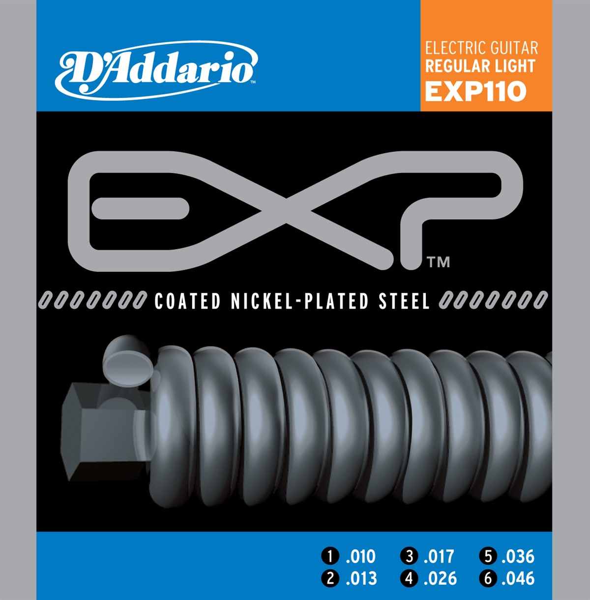 ELEKTRO GİTAR TEL SETİ, COATED NICKEL, PLATED STEE