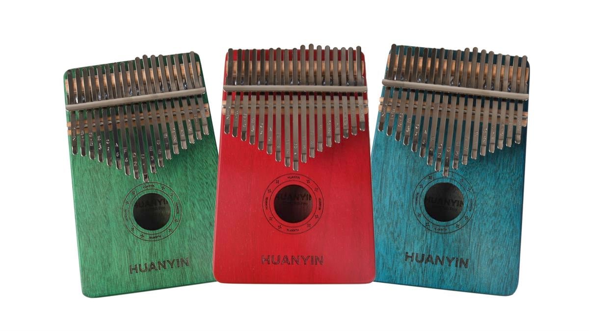 Huanyin Color Edition OM17 RD Pro Kalimba - Türkçe Kılavuz - KIRMIZI