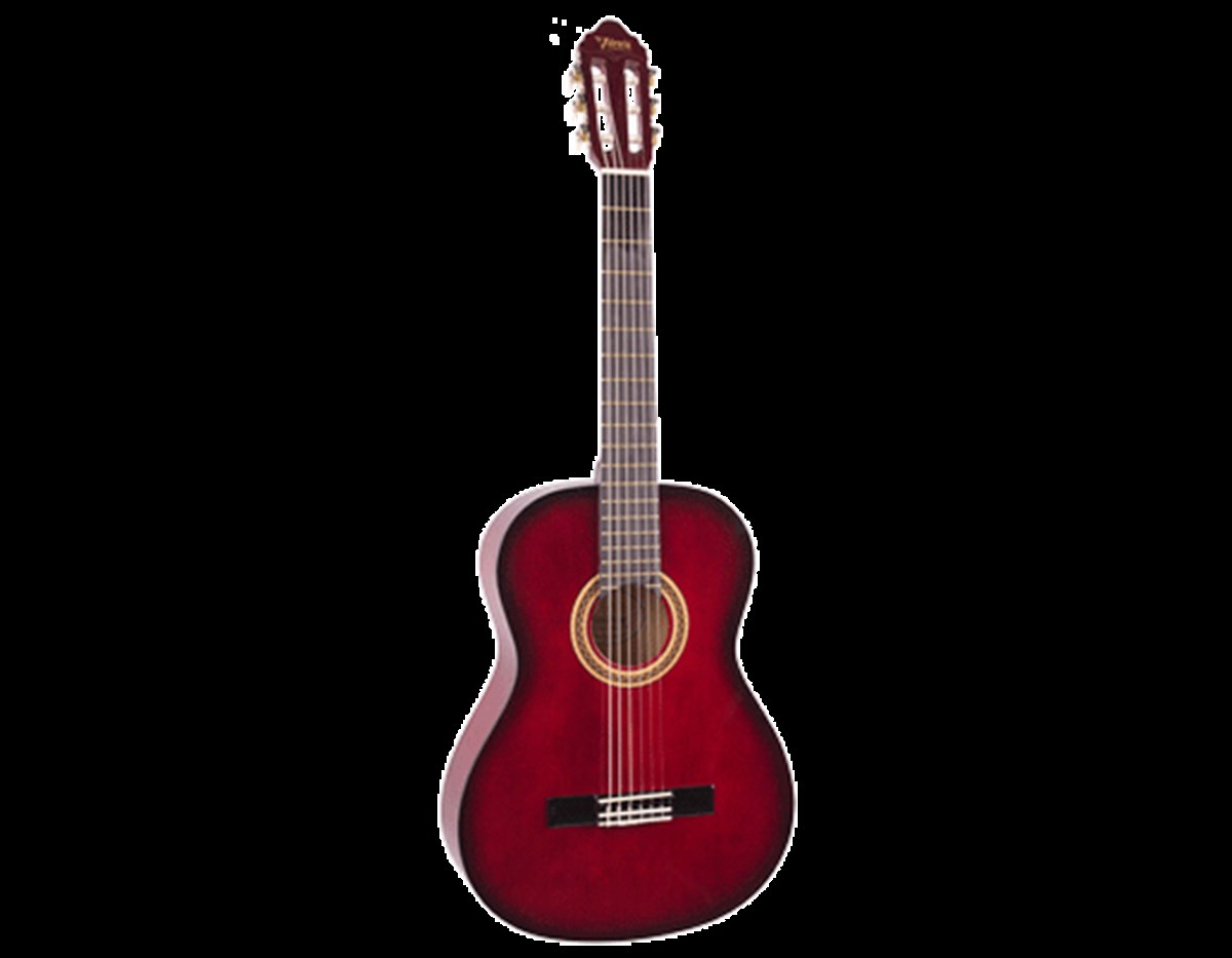 KLASİK GİTAR 4/4 KIRMIZI SUNBURST