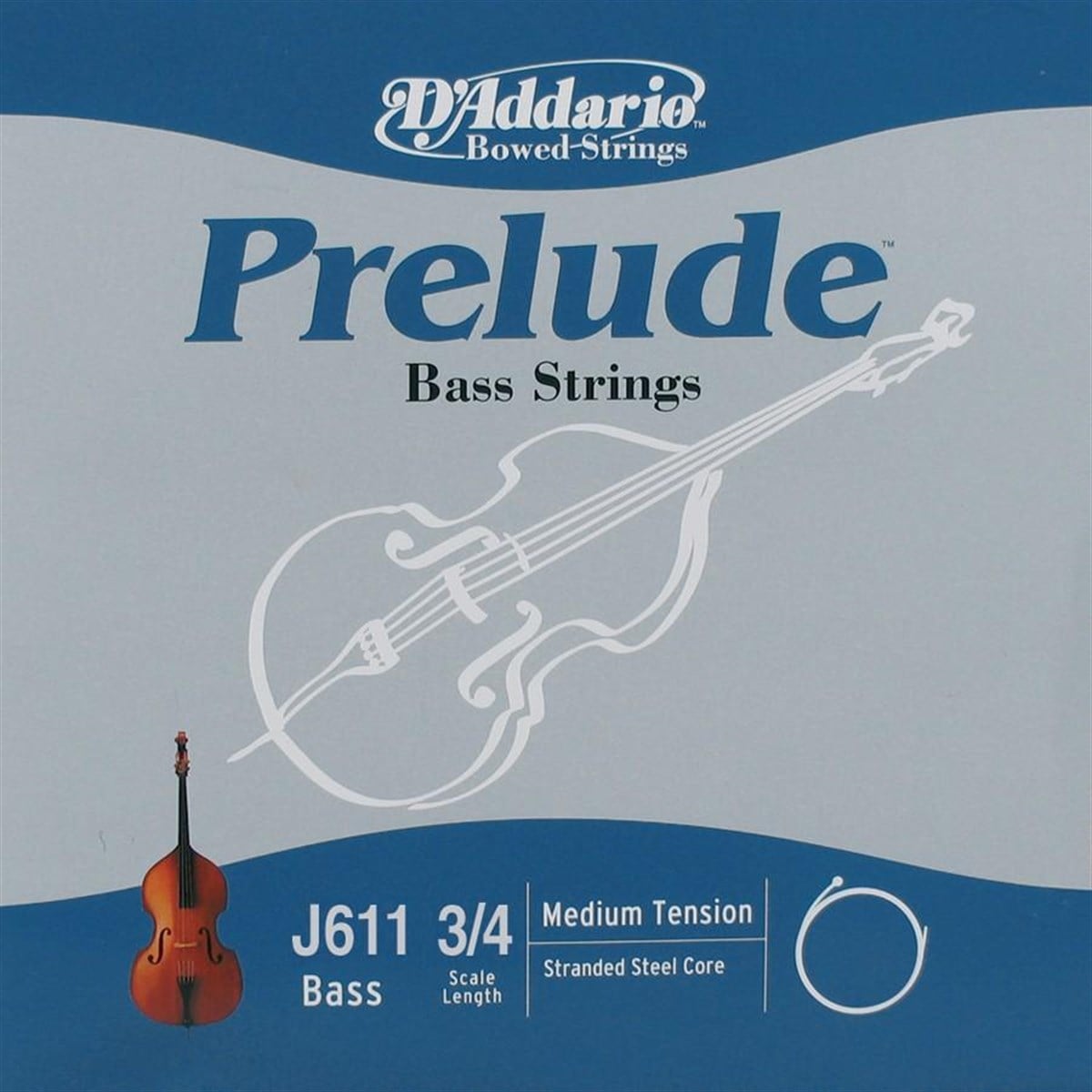 KONTRABAS TEK TEL, PRELUDE, G-(SOL), SCALE 3/4, ME