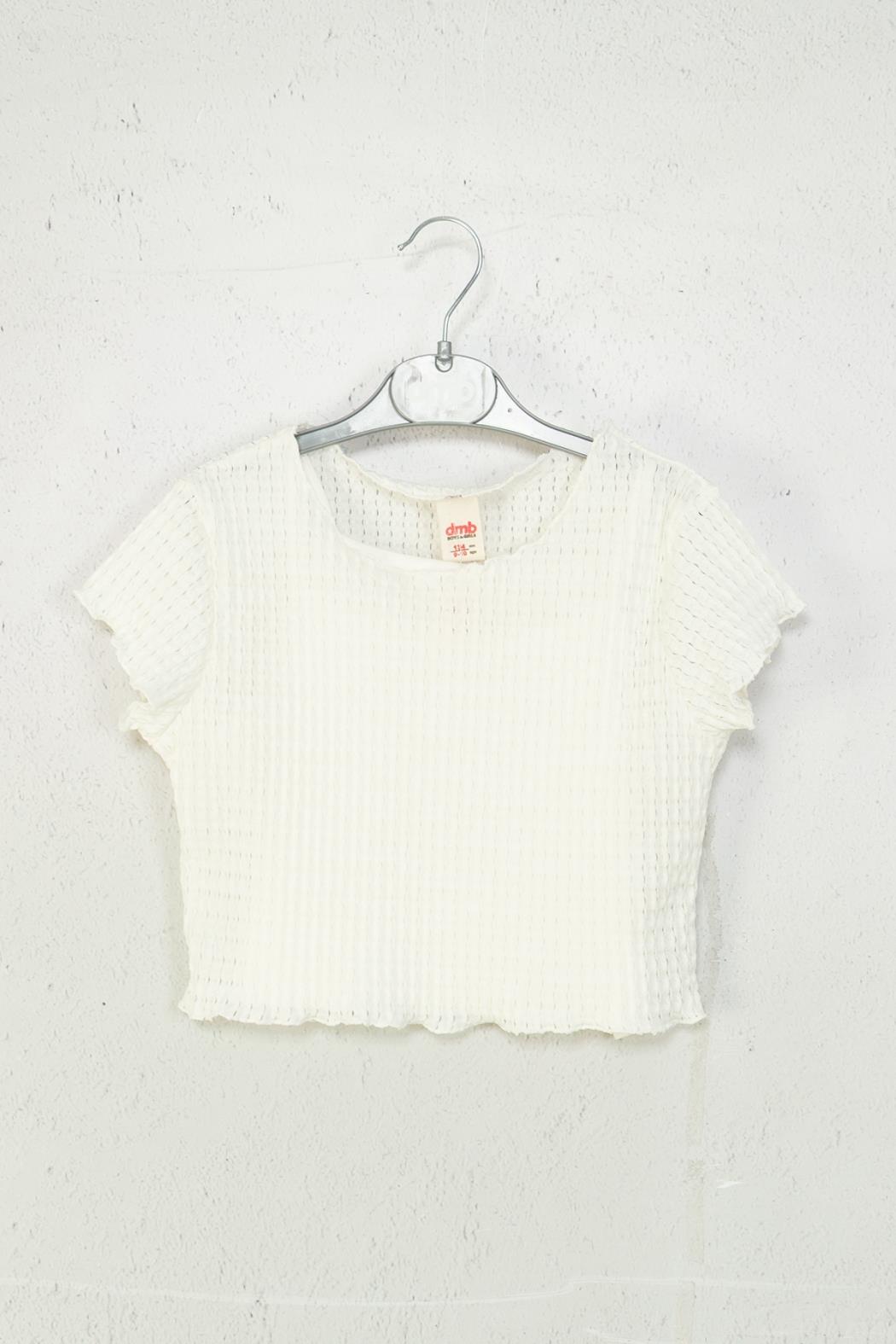 2'li Kız Bluz - Ekru