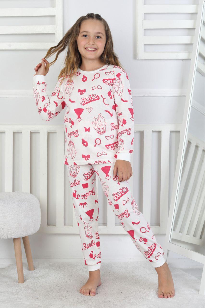 Barbie Pijama Takımı - Beyaz