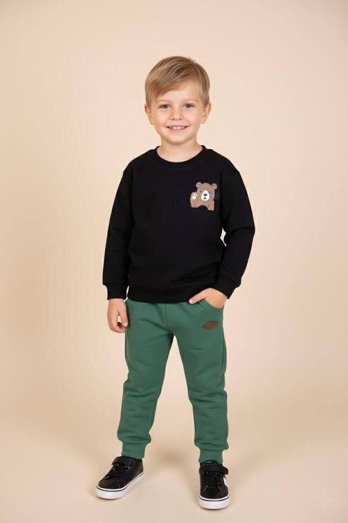 Bear Erkek Eşofman Takımı - Siyah