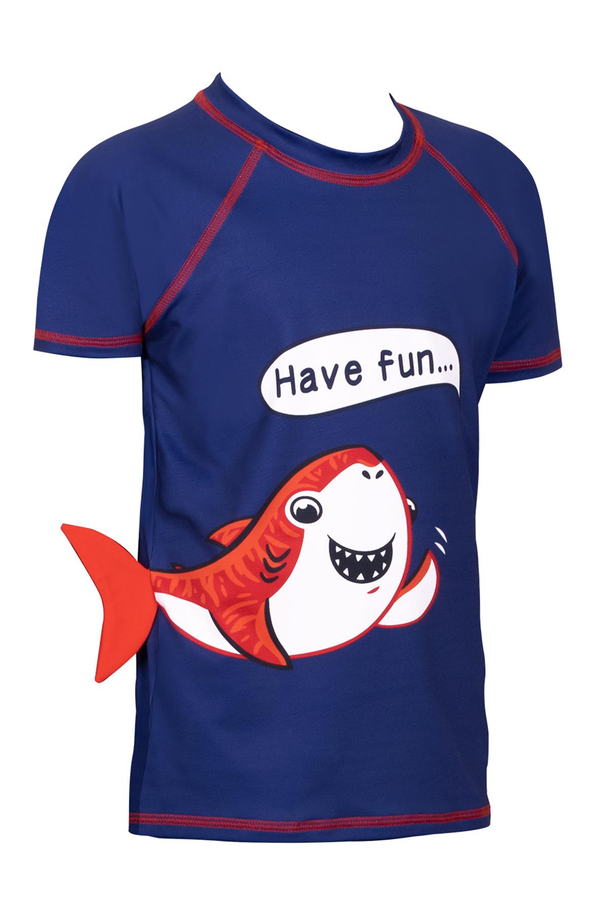 FUN T-SHIRT LACİVERT