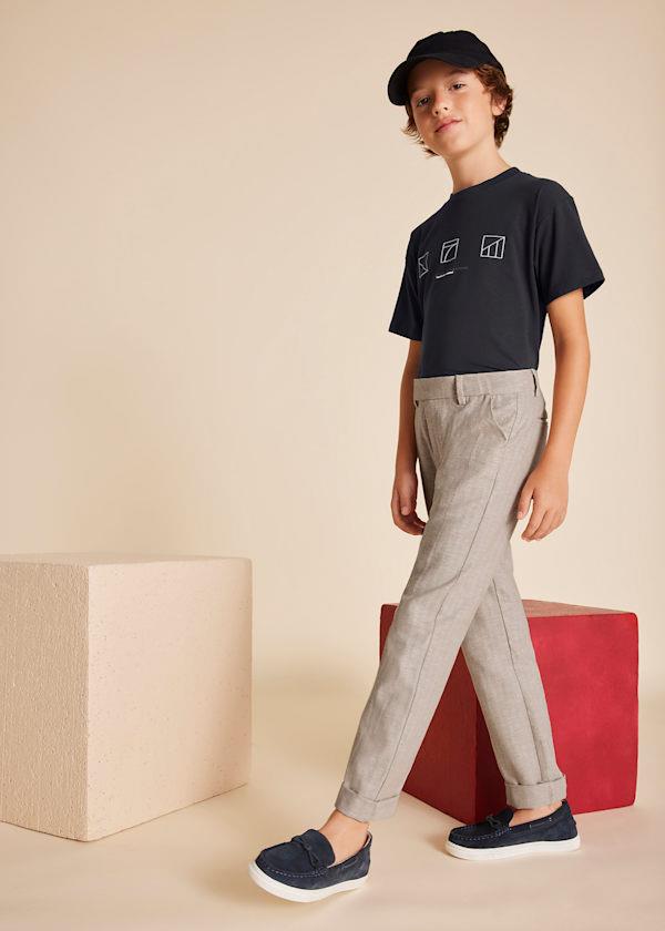 MAYORAL Keten Erkek Pantolon - Bej