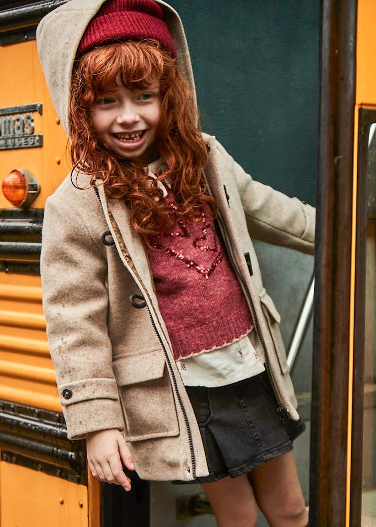 MAYORAL Piliseli Kot Etek - Siyah