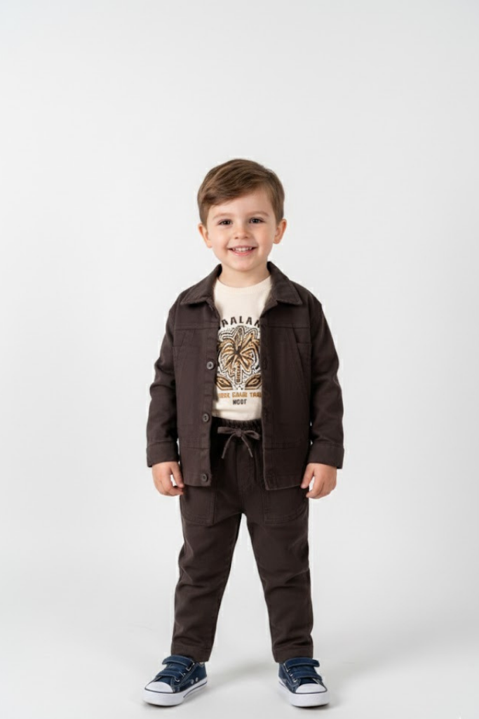 Palm Erkek Ceket - Kahverengi