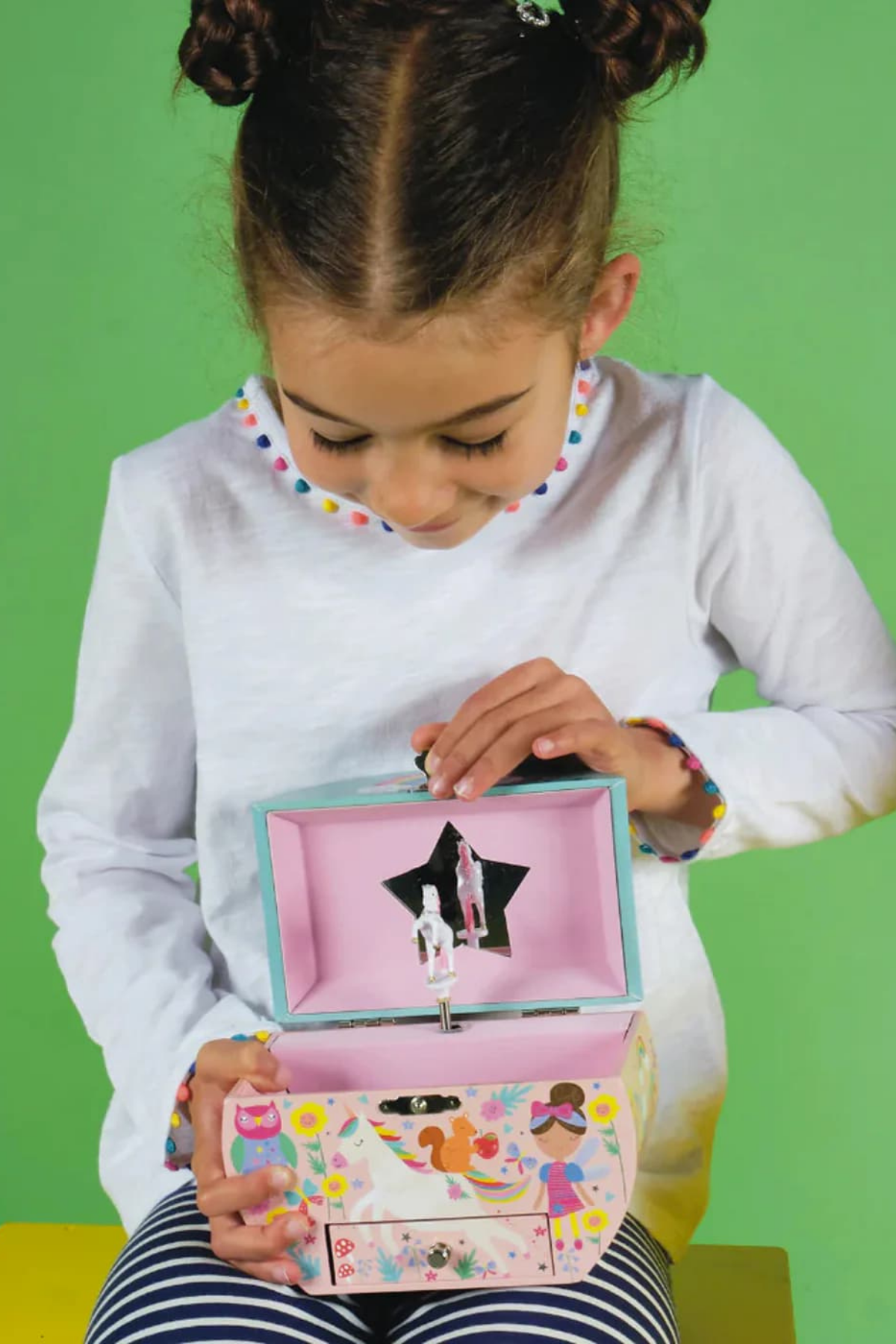 Rainbowfairy Müzikli Mücevher Kutusu - Renkli