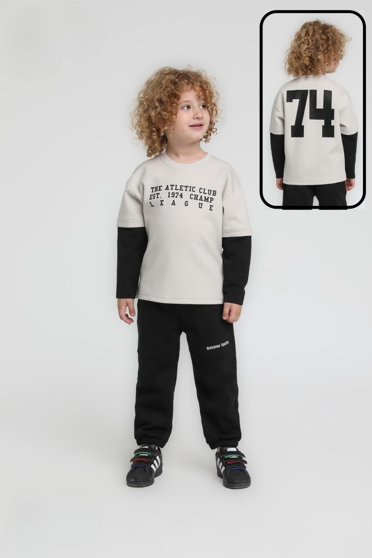 The Atletic Erkek Sweat - Taş Rengi