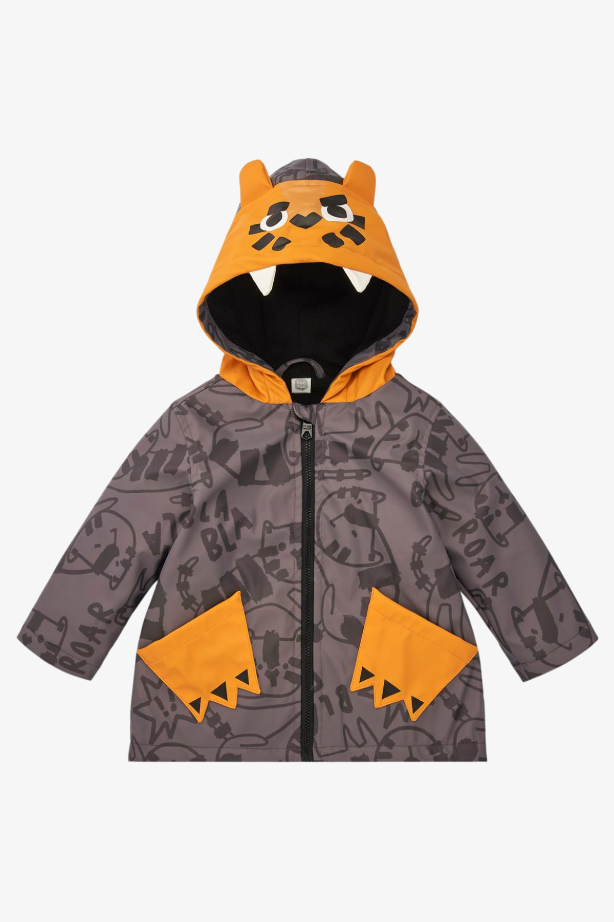 Tuc Tuc Tiger Erkek Yağmurluk - Antrasit