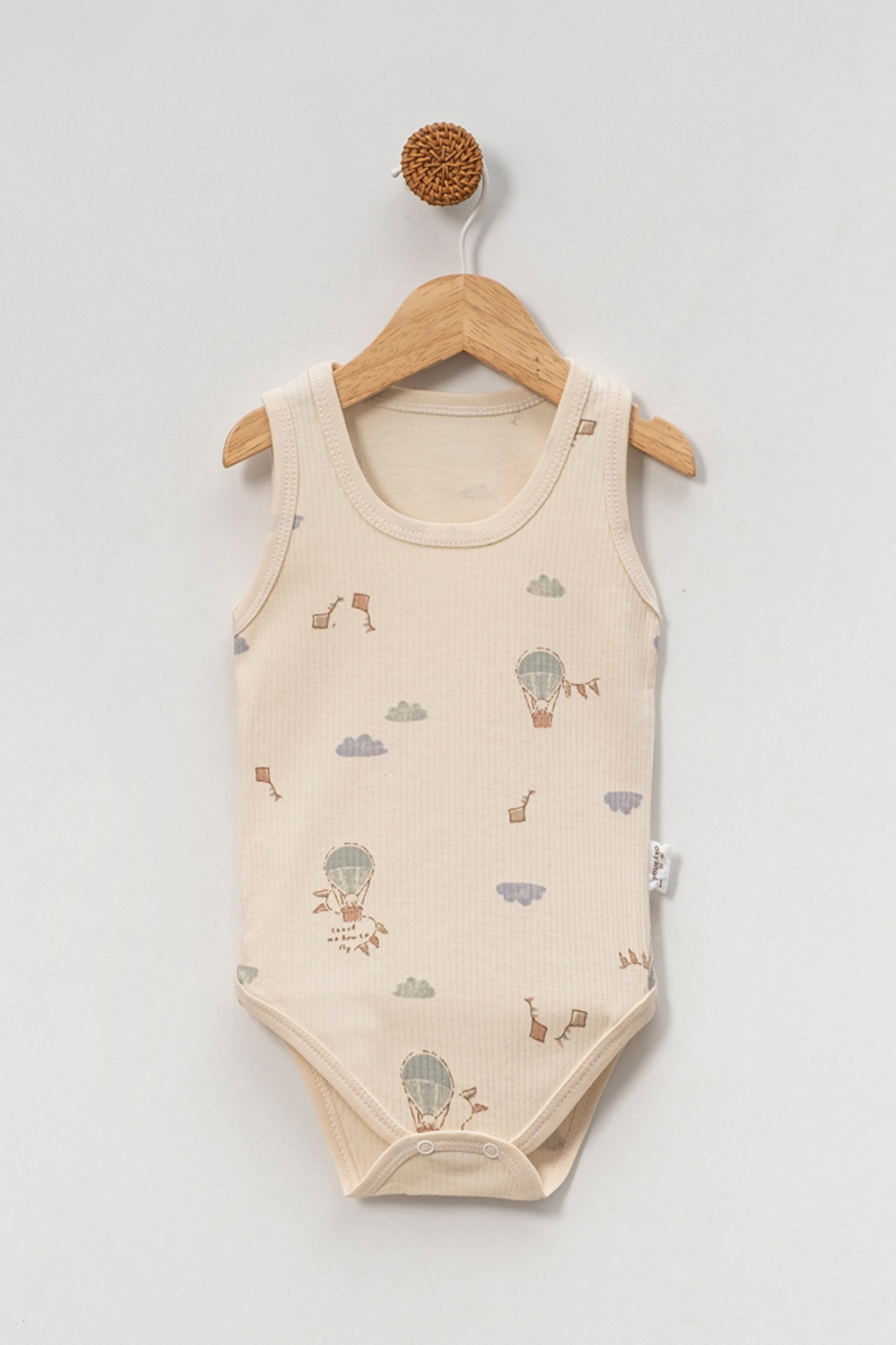 Uçan Balonlu Zıbın - Bej