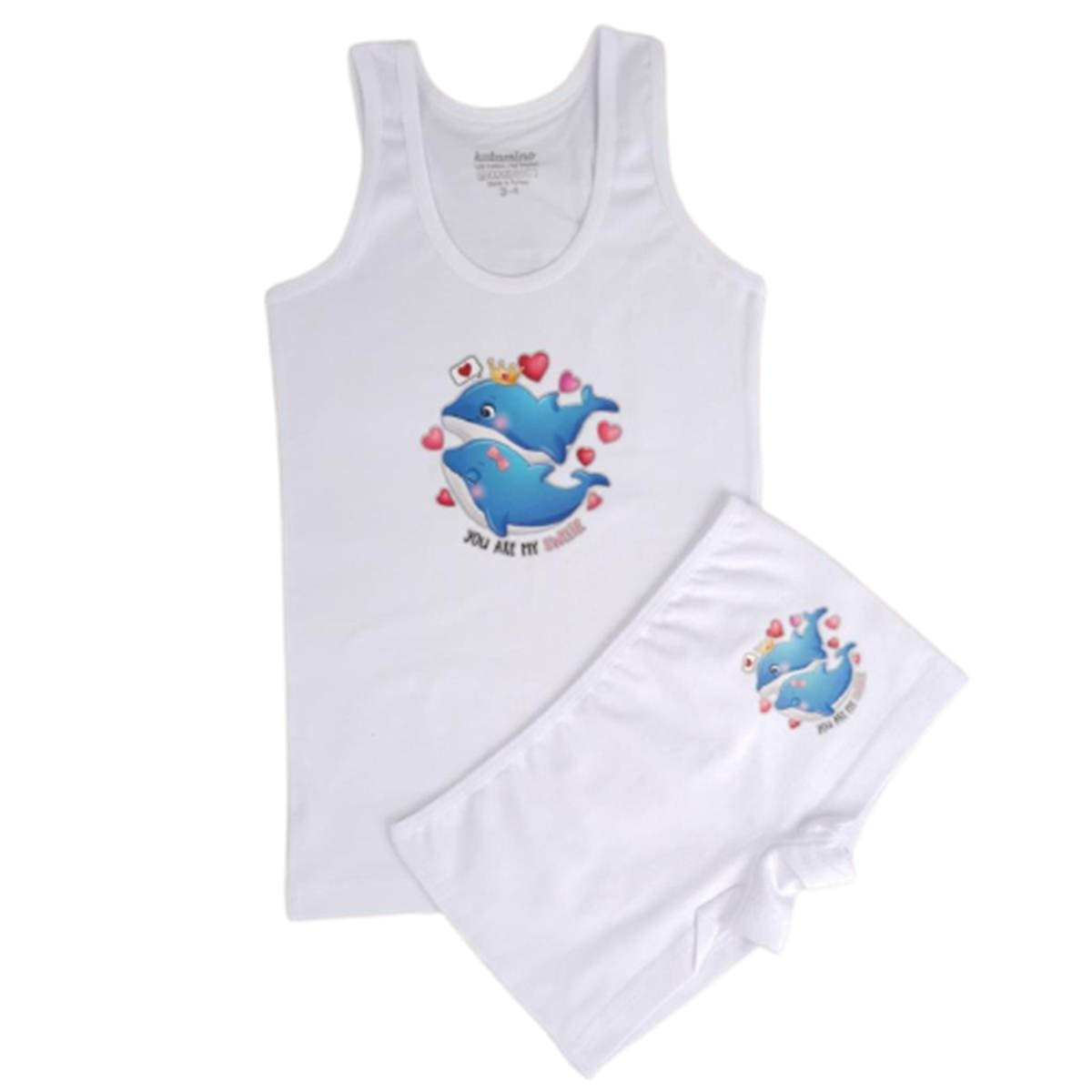 YUNURA GENİŞ ASKILI ATLET BOXER TAKIM